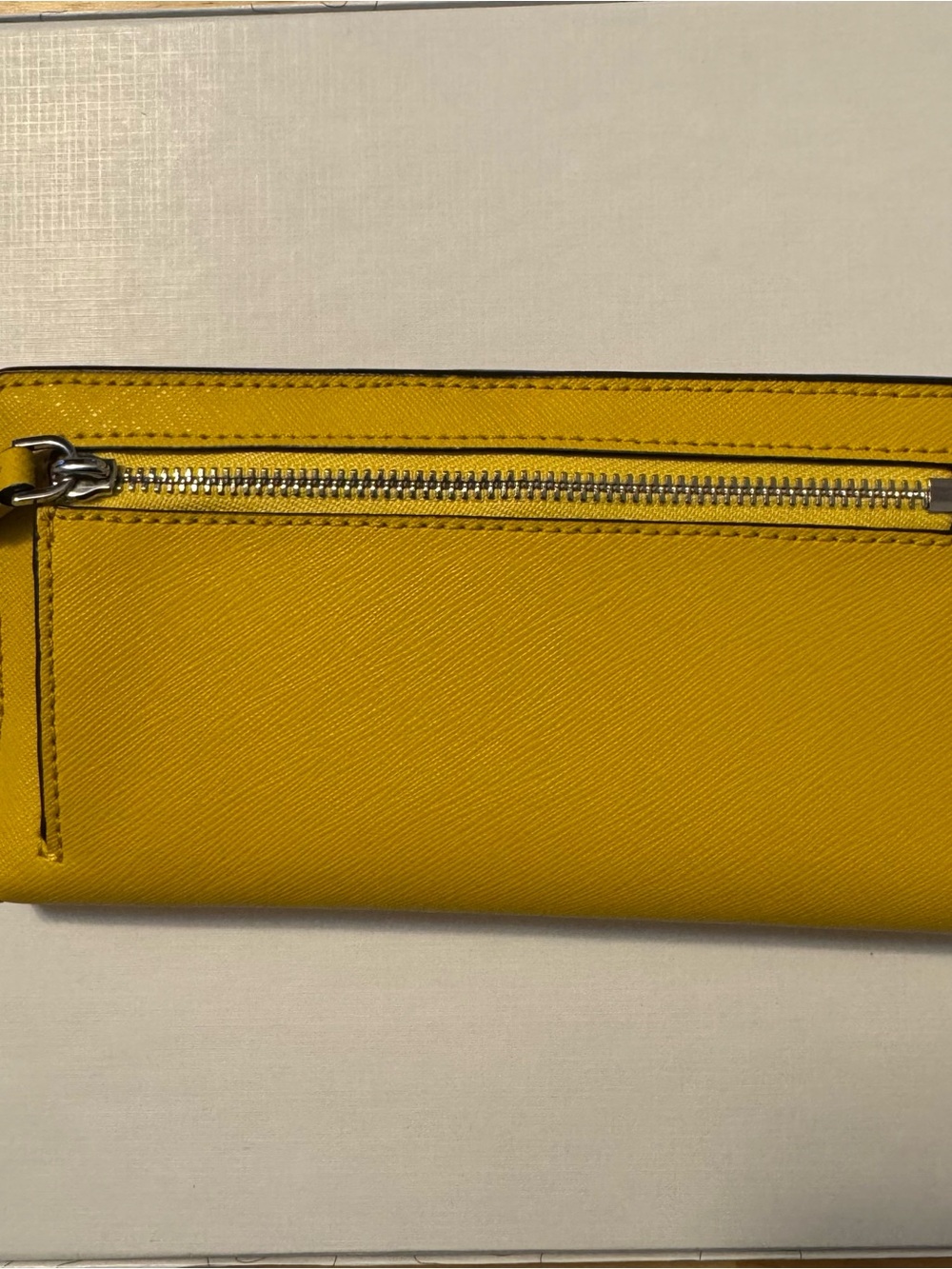 Kate Spade Yellow Leather Wallet - Picture 3 of 5